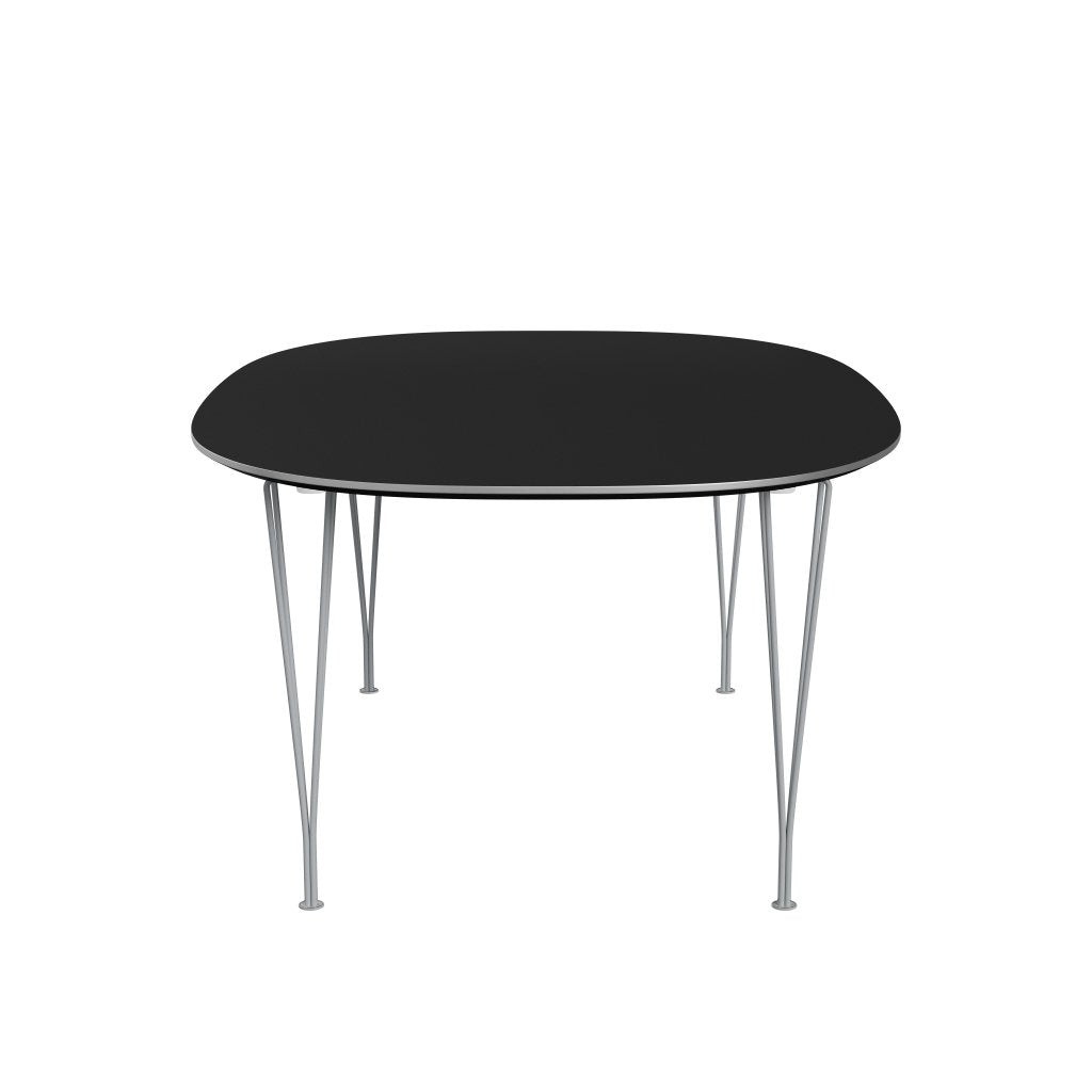 [product_category]-Fritz Hansen Superellipse Extending Table Silvergrey/Black Fenix Laminates, 300x120 Cm-Fritz Hansen-B619-FXBLL-SPAL-SIGREY-FRI-3