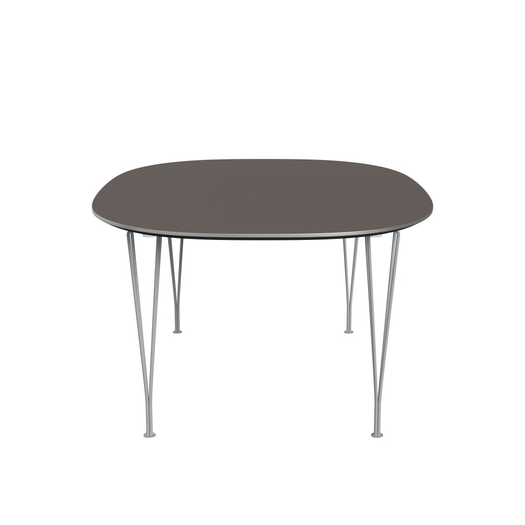 [product_category]-Fritz Hansen Superellipse Extending Table Silvergrey/Grey Fenix Laminates, 300x120 Cm-Fritz Hansen-B619-FXGRL-SPAL-SIGREY-FRI-3