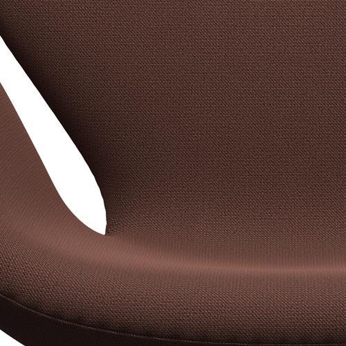 [product_category]-Fritz Hansen Swan Lounge Chair, Black Lacquered/Capture Brown/Light Pink-Fritz Hansen-3320-CP7301-BLLA-FRI-6