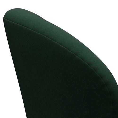 [product_category]-Fritz Hansen Swan Lounge Chair, Black Lacquered/Comfort Dark Green-Fritz Hansen-3320-C00018-BLLA-FRI-5