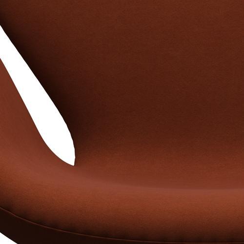 [product_category]-Fritz Hansen Swan Lounge Chair, Black Lacquered/Comfort Dark Red (61018)-Fritz Hansen-3320-C61018-BLLA-FRI-6