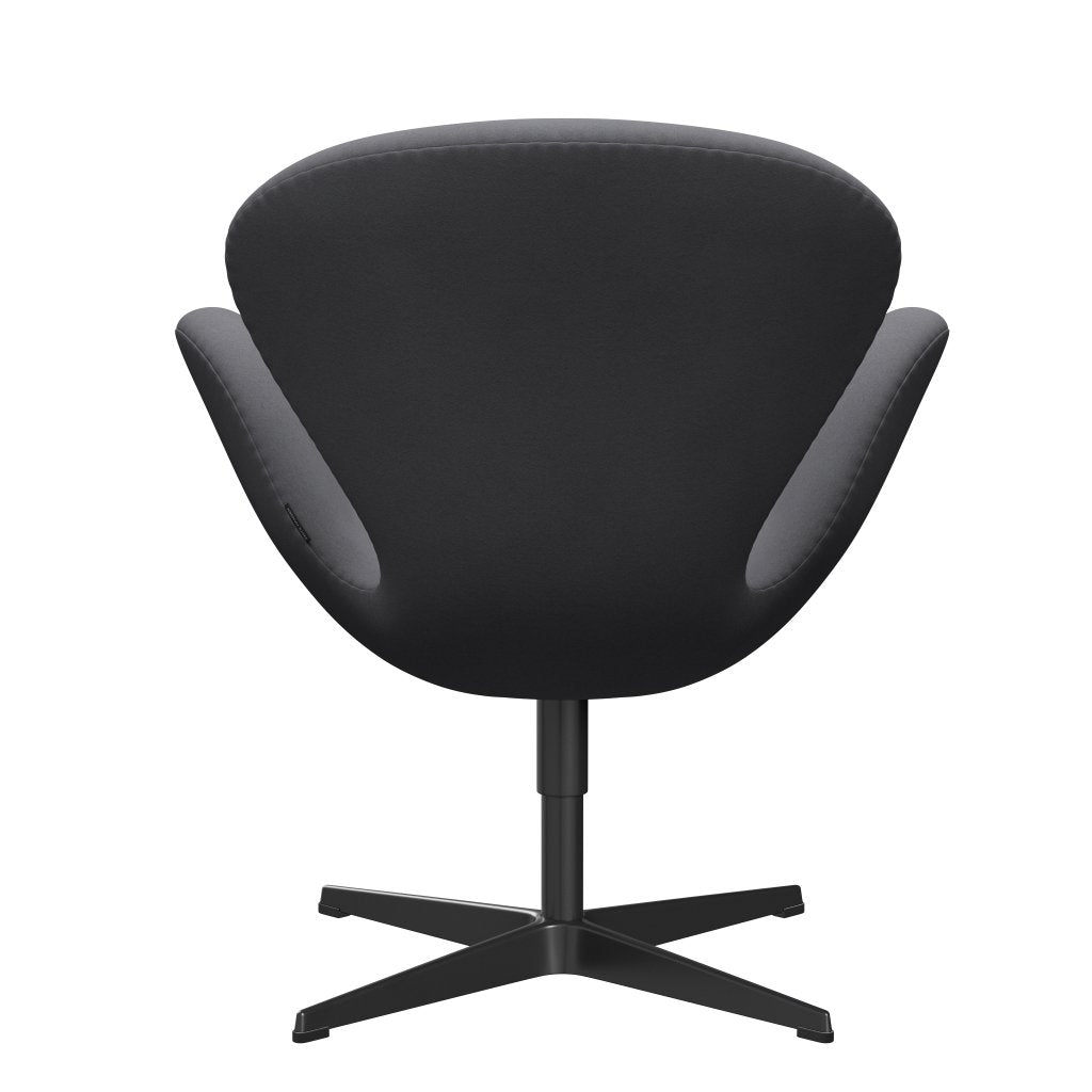 [product_category]-Fritz Hansen Swan Lounge Chair, Black Lacquered/Comfort Grey (01012)-Fritz Hansen-3320-C01012-BLLA-FRI-4