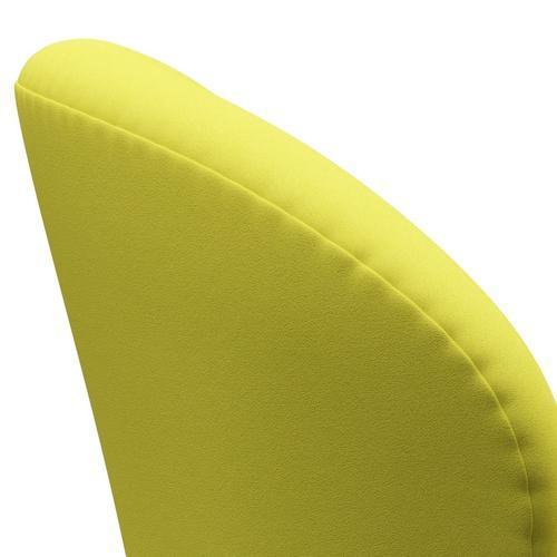 [product_category]-Fritz Hansen Swan Lounge Chair, Black Lacquered/Comfort Light Yellow-Fritz Hansen-3320-C62005-BLLA-FRI-5