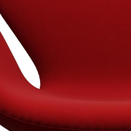 [product_category]-Fritz Hansen Swan Lounge Chair, Black Lacquered/Comfort Red (01414)-Fritz Hansen-3320-C01414-BLLA-FRI-6