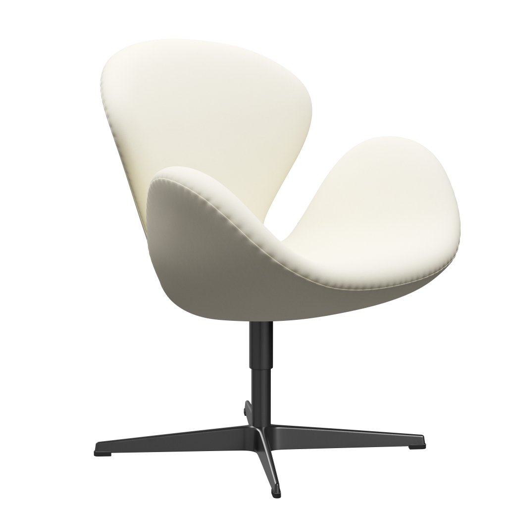 [product_category]-Fritz Hansen Swan Lounge Chair, Black Lacquered/Comfort White-Fritz Hansen-3320-C60005-BLLA-FRI-2