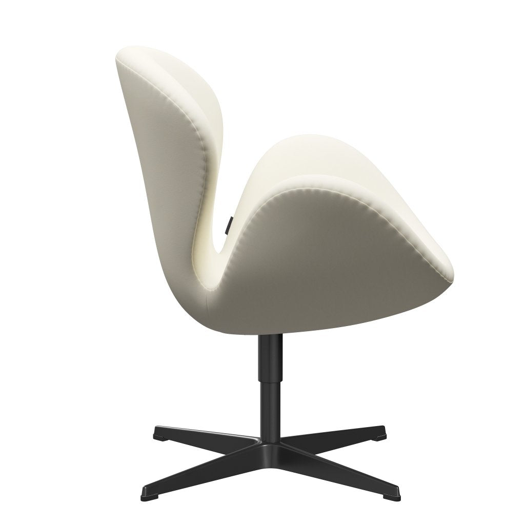 [product_category]-Fritz Hansen Swan Lounge Chair, Black Lacquered/Comfort White-Fritz Hansen-3320-C60005-BLLA-FRI-3