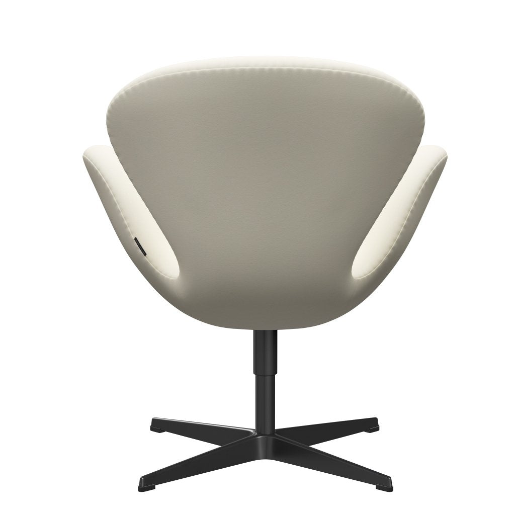 [product_category]-Fritz Hansen Swan Lounge Chair, Black Lacquered/Comfort White-Fritz Hansen-3320-C60005-BLLA-FRI-4