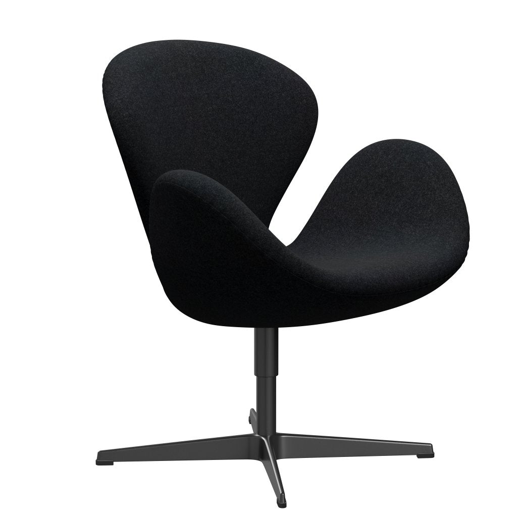 [product_category]-Fritz Hansen Swan Lounge Chair, Black Lacquered/Divina Md Black-Fritz Hansen-3320-DMD193-BLLA-FRI-2