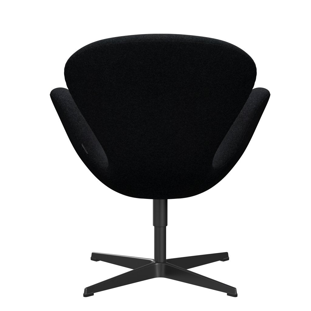 [product_category]-Fritz Hansen Swan Lounge Chair, Black Lacquered/Divina Md Black-Fritz Hansen-3320-DMD193-BLLA-FRI-4