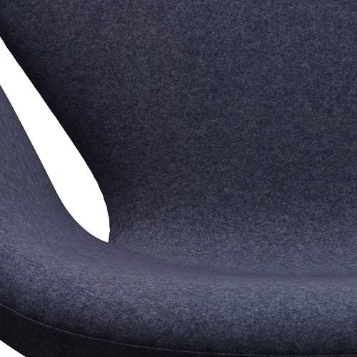 [product_category]-Fritz Hansen Swan Lounge Chair, Black Lacquered/Divina Md Cool Grey-Fritz Hansen-3320-DMD743-BLLA-FRI-6