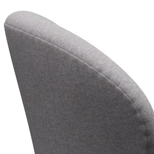 [product_category]-Fritz Hansen Swan Lounge Chair, Black Lacquered/Divina Md Cool Light Grey-Fritz Hansen-3320-DMD713-BLLA-FRI-5
