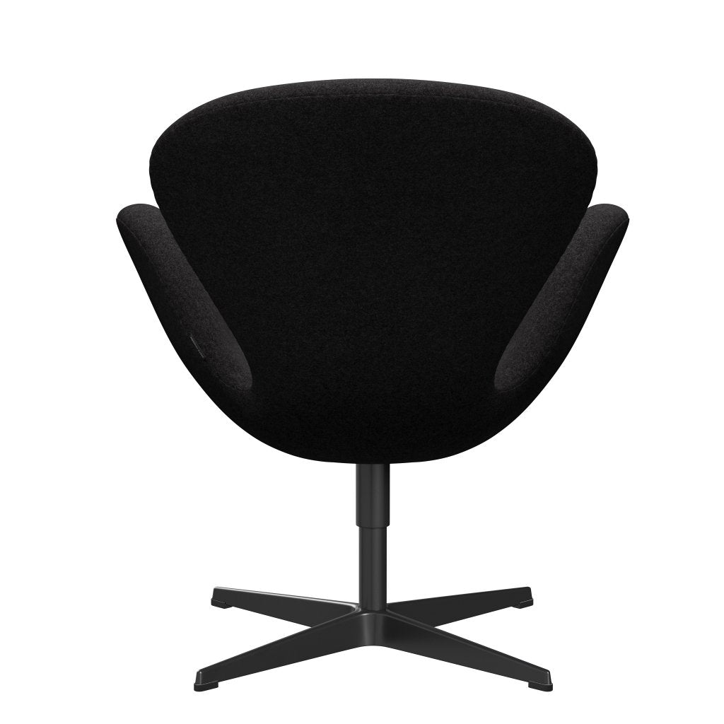 [product_category]-Fritz Hansen Swan Lounge Chair, Black Lacquered/Divina Md Dark Grey-Fritz Hansen-3320-DMD293-BLLA-FRI-4