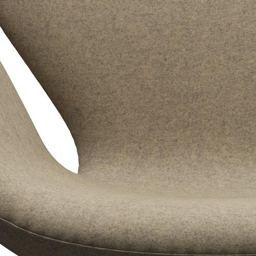 [product_category]-Fritz Hansen Swan Lounge Chair, Black Lacquered/Divina Melange Grey Sand-Fritz Hansen-3320-DIM237-BLLA-FRI-6