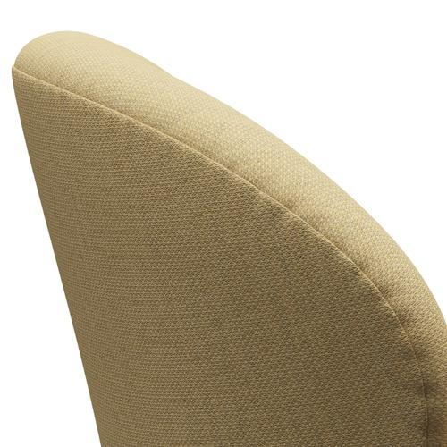 [product_category]-Fritz Hansen Swan Lounge Chair, Black Lacquered/Fiord Fine Yellow-Fritz Hansen-3320-FIO422-BLLA-FRI-5