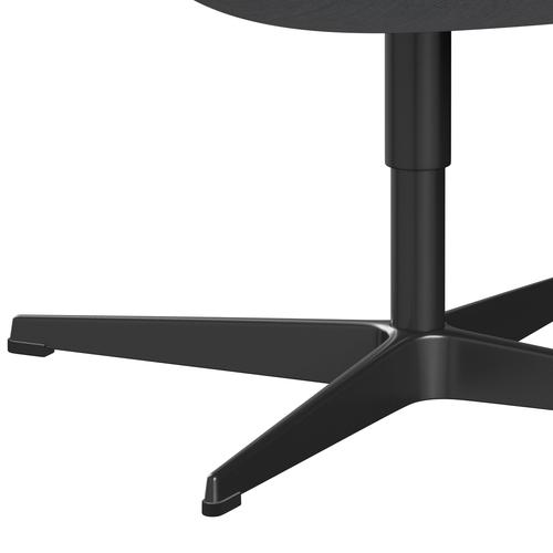 [product_category]-Fritz Hansen Swan Lounge Chair, Black Lacquered/Fiord Grey/Medium Grey-Fritz Hansen-3320-FIO121-BLLA-FRI-7