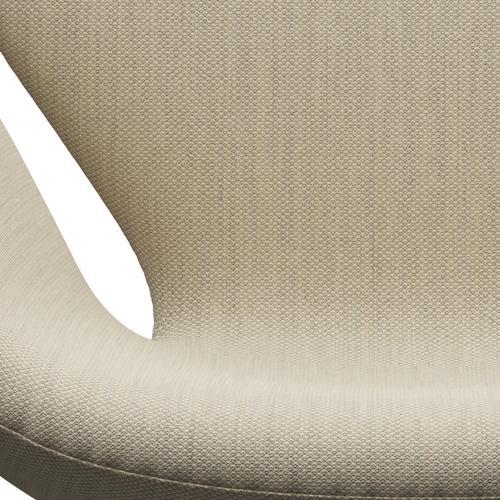 [product_category]-Fritz Hansen Swan Lounge Chair, Black Lacquered/Fiord Natural Sand-Fritz Hansen-3320-FIO322-BLLA-FRI-6