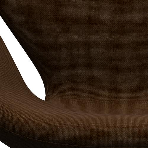 [product_category]-Fritz Hansen Swan Lounge Chair, Black Lacquered/Hallingdal Brown-Fritz Hansen-3320-HAL350-BLLA-FRI-6