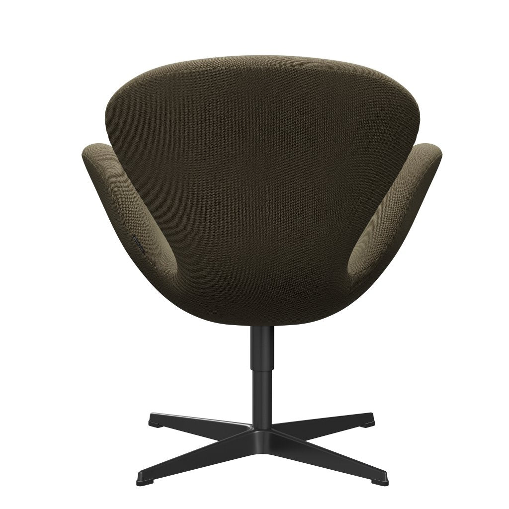 [product_category]-Fritz Hansen Swan Lounge Chair, Black Lacquered/Rime Brown/Light Green-Fritz Hansen-3320-RIM951-BLLA-FRI-4