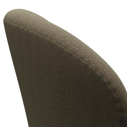 [product_category]-Fritz Hansen Swan Lounge Chair, Black Lacquered/Rime Brown/Light Green-Fritz Hansen-3320-RIM951-BLLA-FRI-5