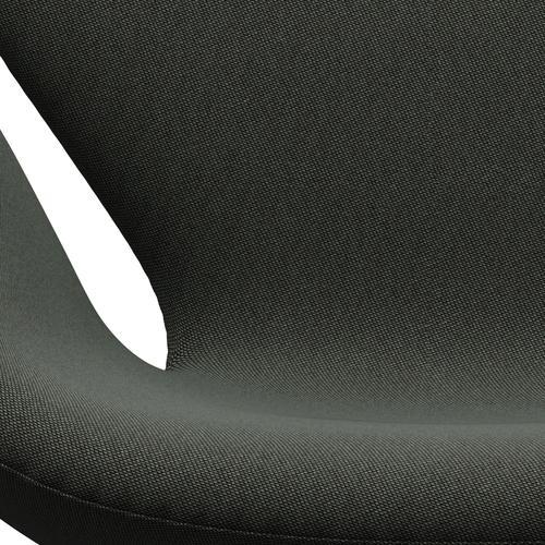 [product_category]-Fritz Hansen Swan Lounge Chair, Black Lacquered/Rime Brown/Moss Green-Fritz Hansen-3320-RIM981-BLLA-FRI-6