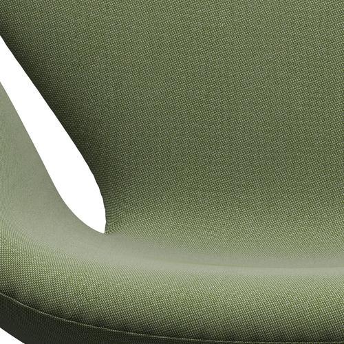 [product_category]-Fritz Hansen Swan Lounge Chair, Black Lacquered/Rime Green/White-Fritz Hansen-3320-RIM921-BLLA-FRI-6
