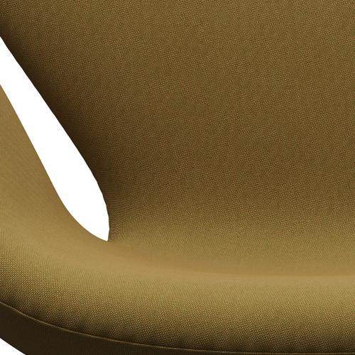 [product_category]-Fritz Hansen Swan Lounge Chair, Black Lacquered/Rime Orange Green-Fritz Hansen-3320-RIM941-BLLA-FRI-6