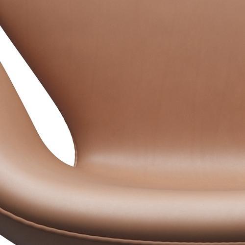 [product_category]-Fritz Hansen Swan Lounge Chair, Black Lacquered/Rustic Rustic-Fritz Hansen-3320-RUSTIC-BLLA-FRI-6