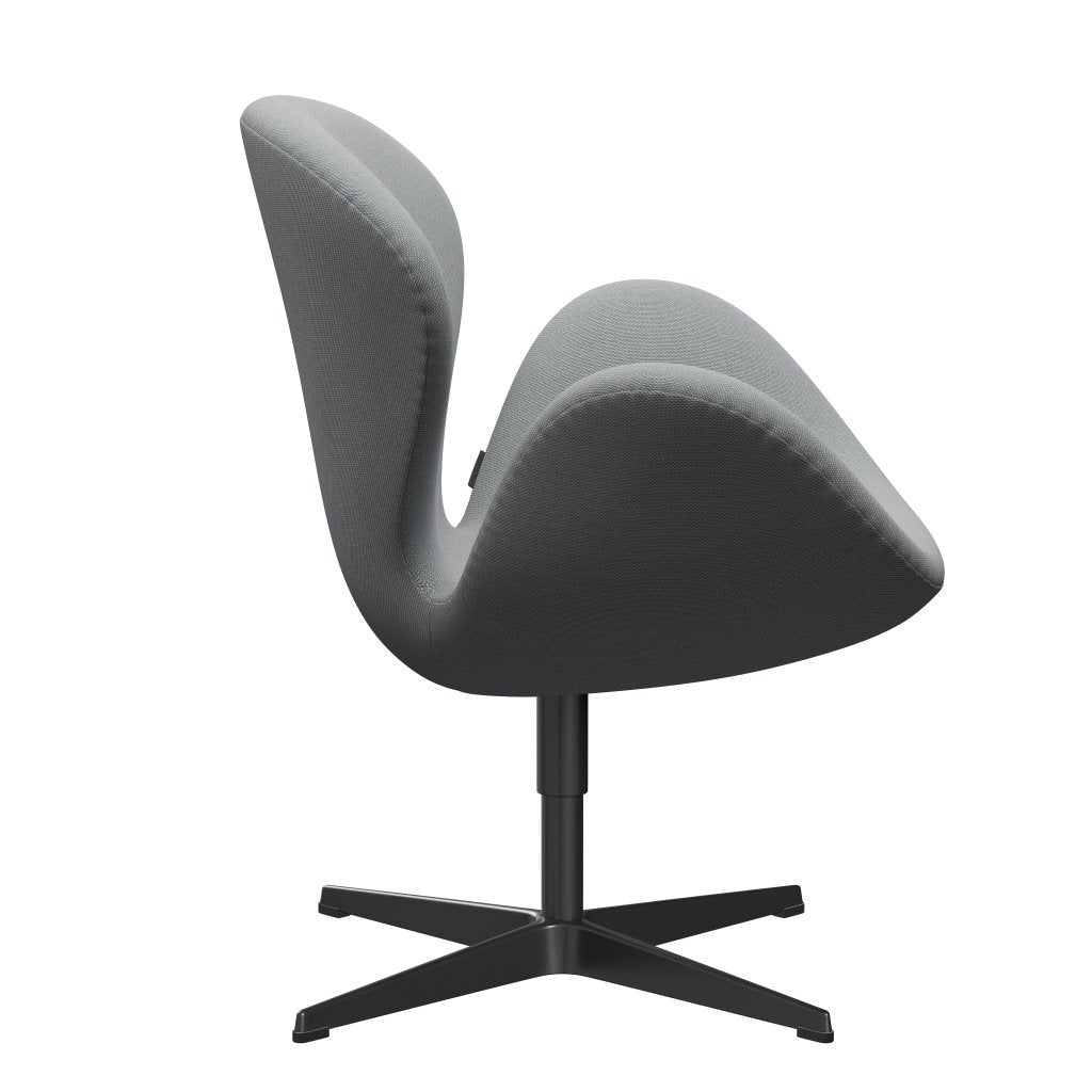 [product_category]-Fritz Hansen Swan Lounge Chair, Black Lacquered/Steelcut Trio Beige-Fritz Hansen-3320-STR113-BLLA-FRI-3