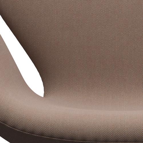 [product_category]-Fritz Hansen Swan Lounge Chair, Black Lacquered/Steelcut Trio Sand Colours-Fritz Hansen-3320-STR426-BLLA-FRI-6