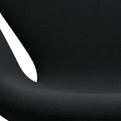 [product_category]-Fritz Hansen Swan Lounge Chair, Black Lacquered/Sunniva Black (193)-Fritz Hansen-3320-SV193-BLLA-FRI-6