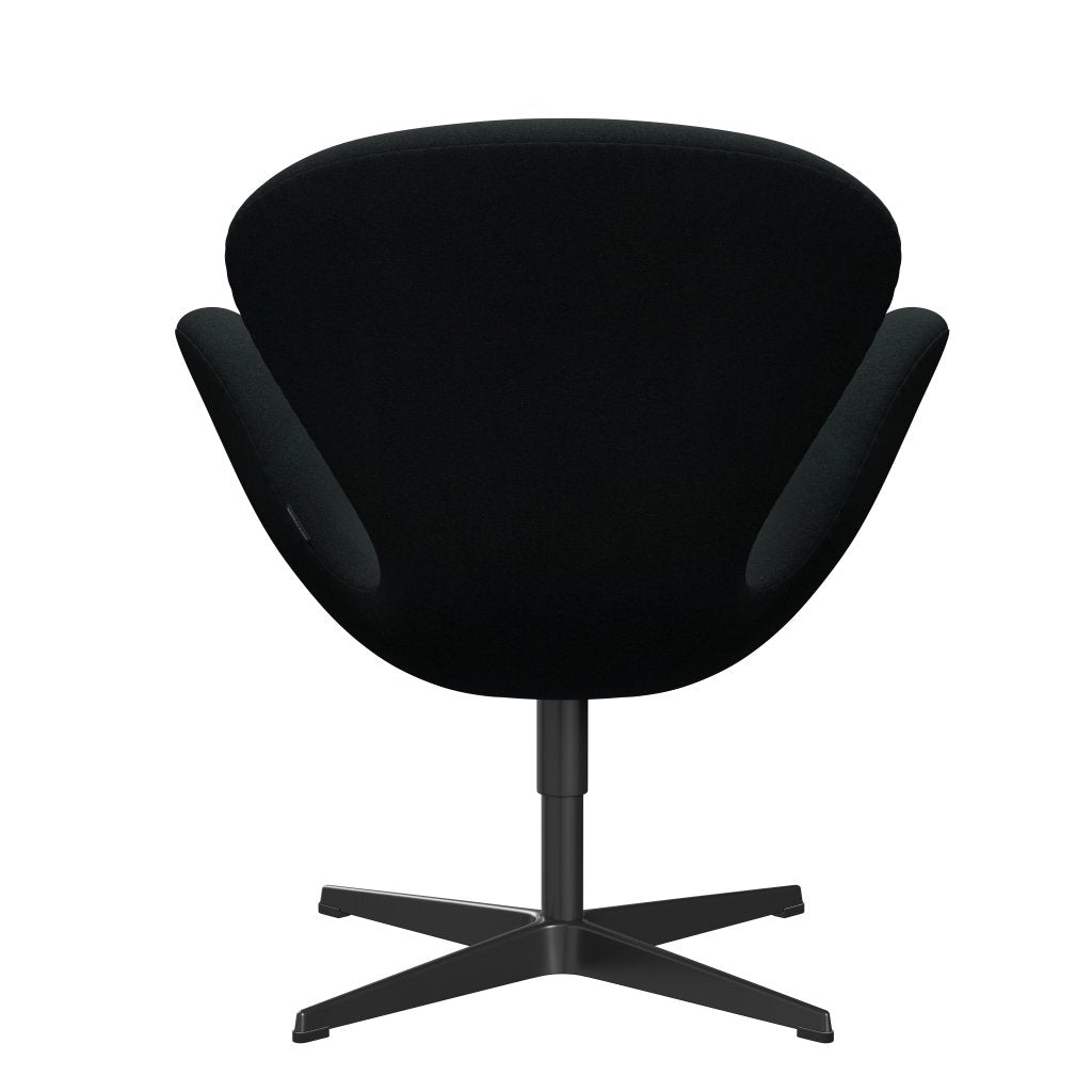 [product_category]-Fritz Hansen Swan Lounge Chair, Black Lacquered/Tonus Black-Fritz Hansen-3320-TON128-BLLA-FRI-4
