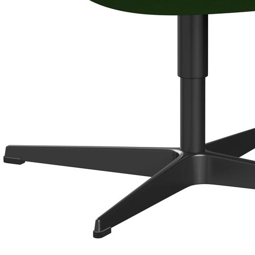 [product_category]-Fritz Hansen Swan Lounge Chair, Black Lacquered/Tonus Light Green-Fritz Hansen-3320-TON954-BLLA-FRI-7