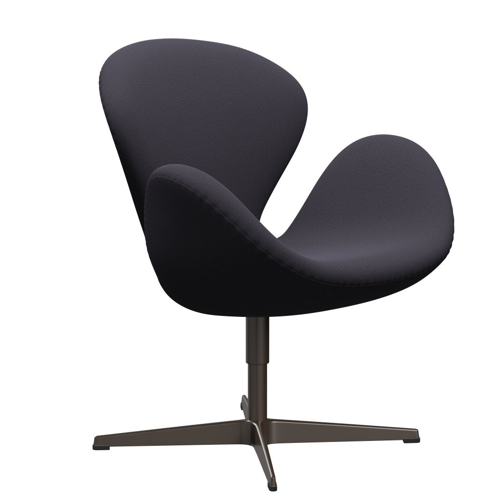 [product_category]-Fritz Hansen Swan Lounge Chair, Brown Bronze/Capture Blue Charcoal-Fritz Hansen-3320-CP5201-BBBASE-FRI-2