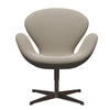  Swan Lounge stol brun bronze/fange grå sand