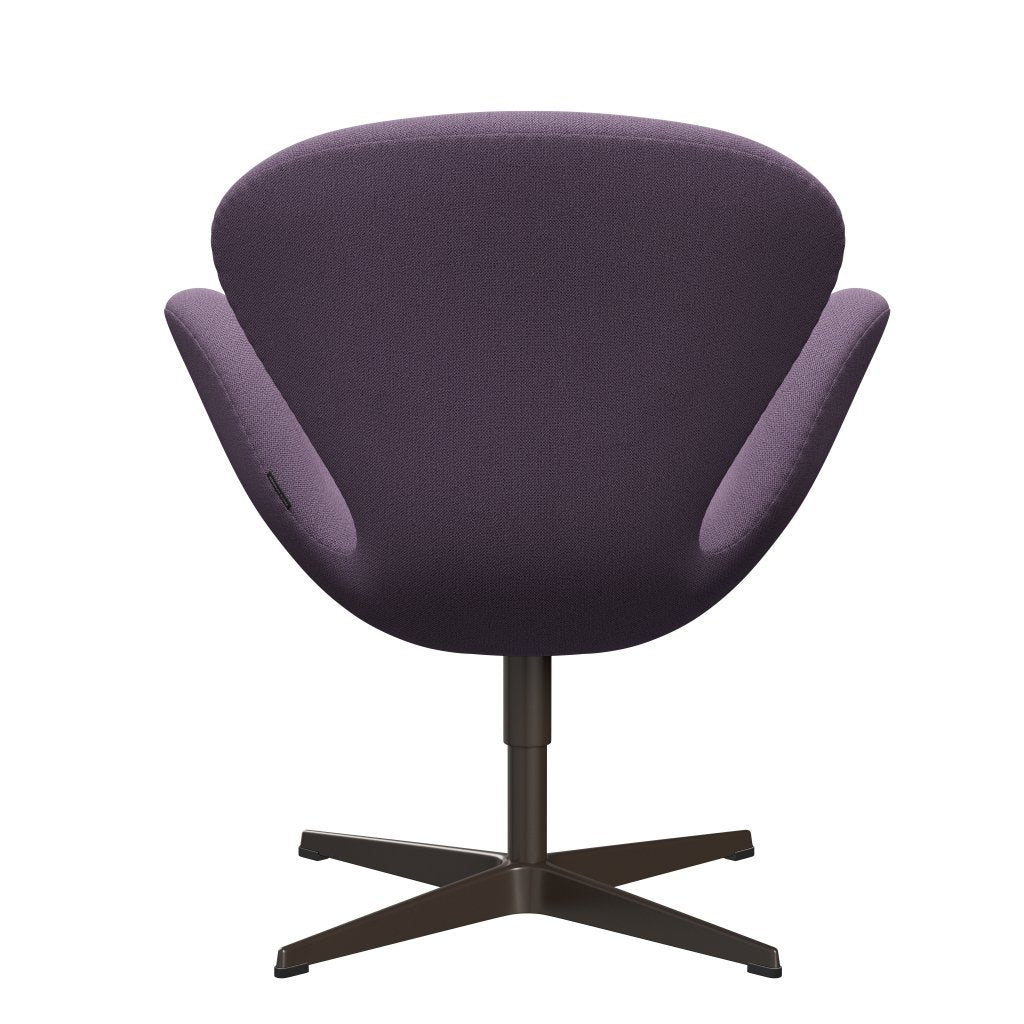 [product_category]-Fritz Hansen Swan Lounge Chair, Brown Bronze/Capture Light Violet-Fritz Hansen-3320-CP4501-BBBASE-FRI-4