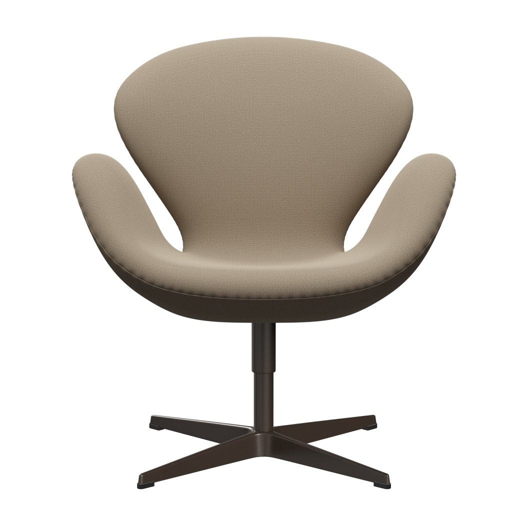 [product_category]-Fritz Hansen Swan Lounge Chair, Brown Bronze/Capture Sand-Fritz Hansen-3320-CP6101-BBBASE-FRI-1