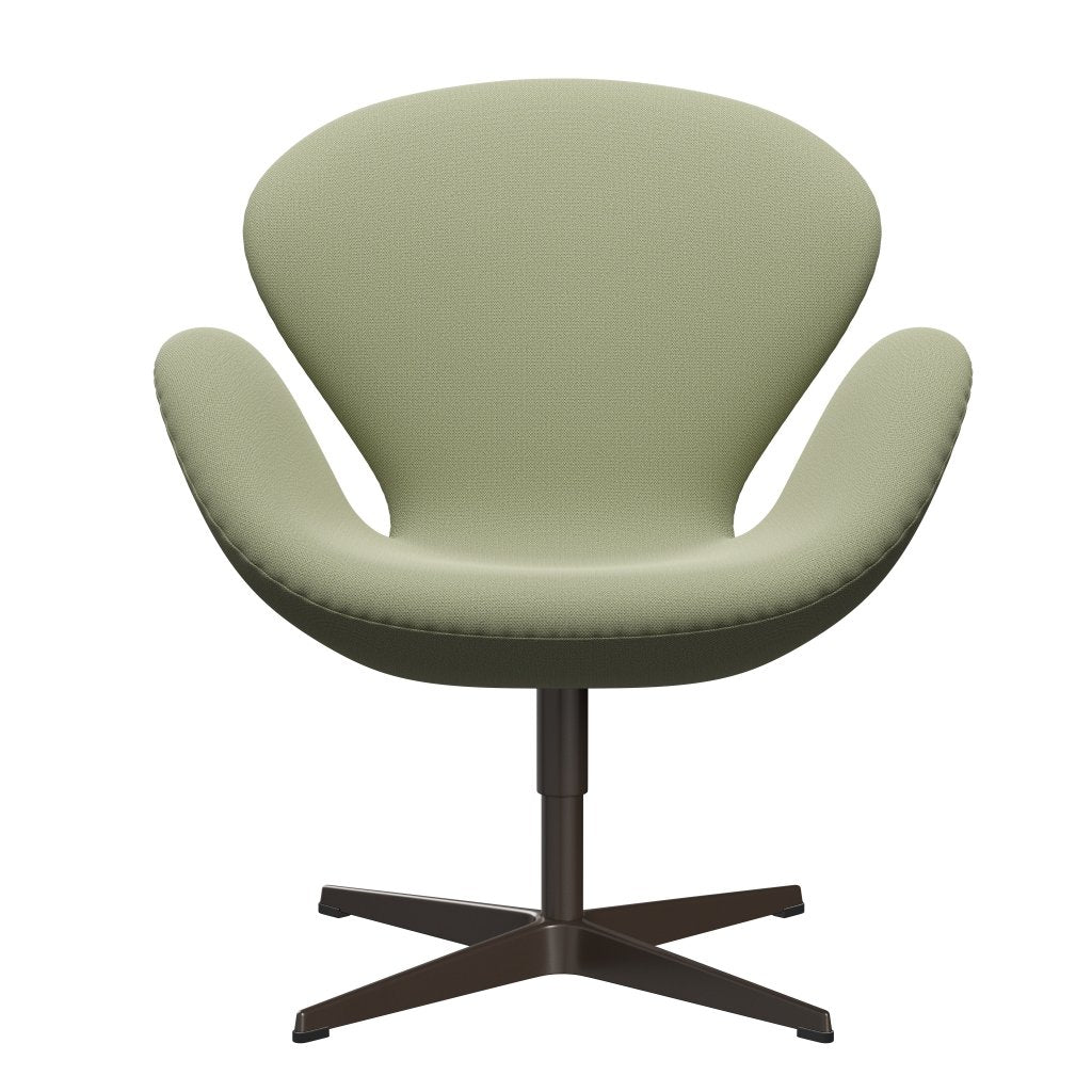 [product_category]-Fritz Hansen Swan Lounge Chair, Brown Bronze/Capture Soft Green-Fritz Hansen-3320-CP5101-BBBASE-FRI-1