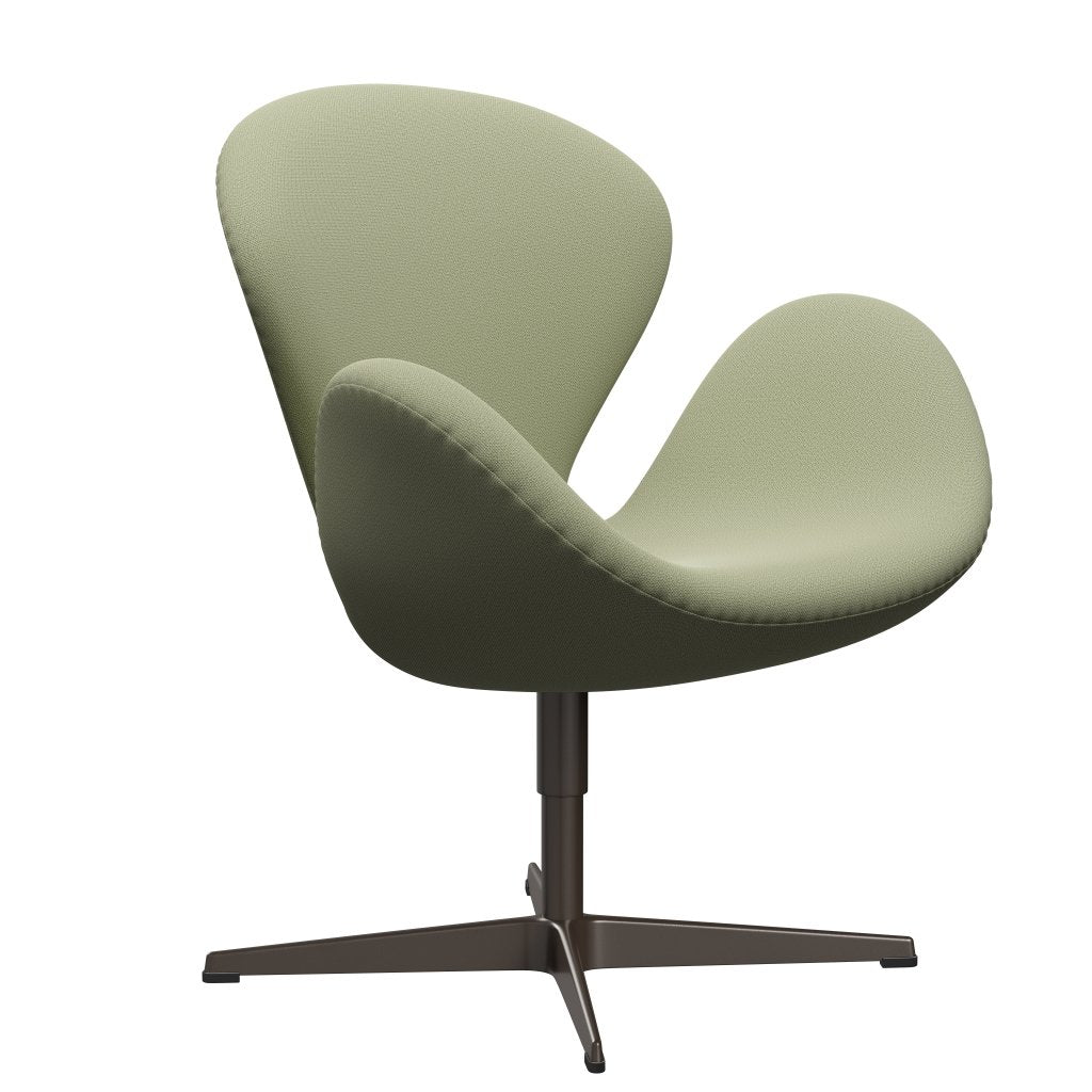 [product_category]-Fritz Hansen Swan Lounge Chair, Brown Bronze/Capture Soft Green-Fritz Hansen-3320-CP5101-BBBASE-FRI-2