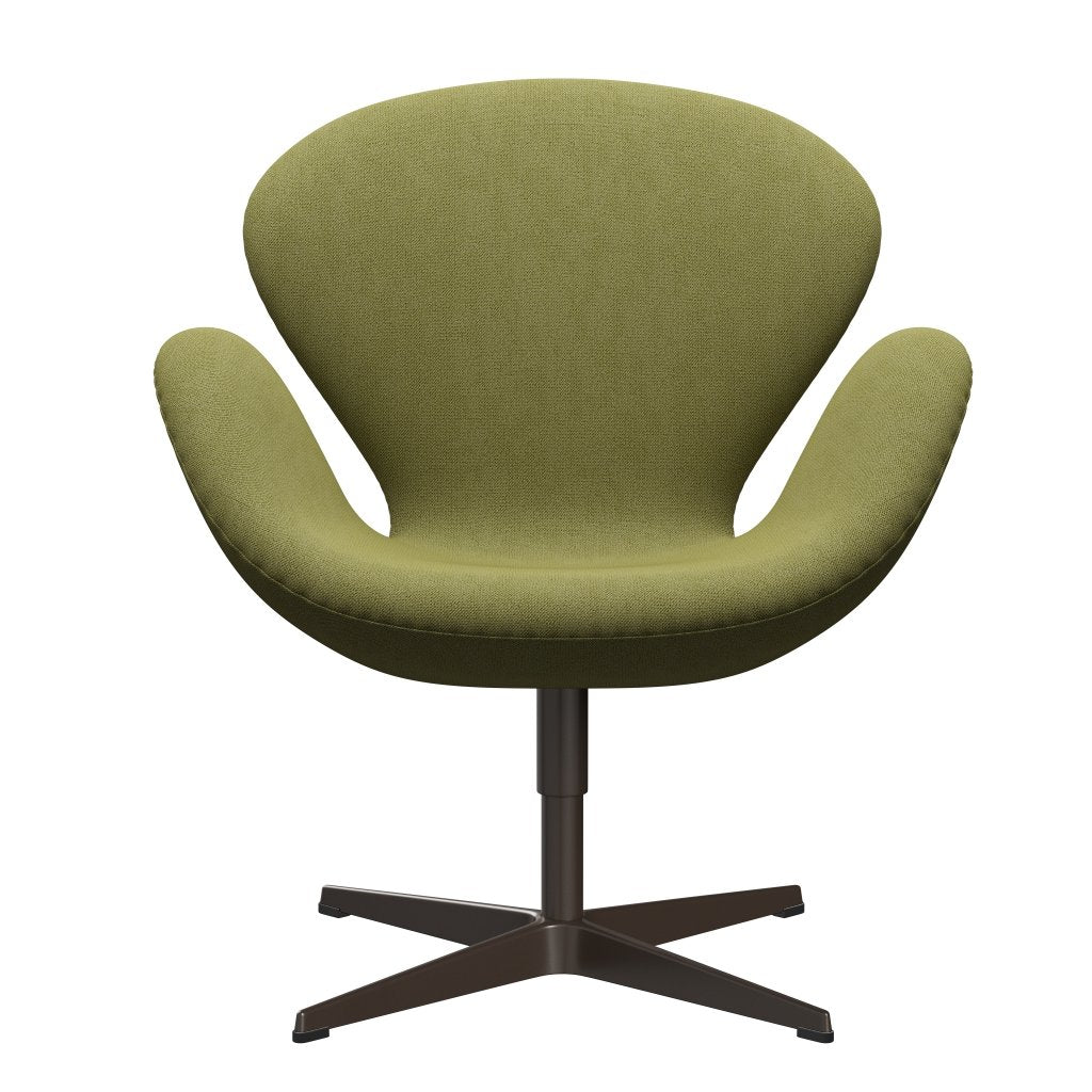 [product_category]-Fritz Hansen Swan Lounge Chair, Brown Bronze/Capture Wamrgrün-Fritz Hansen-3320-CP5301-BBBASE-FRI-1