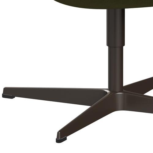 [product_category]-Fritz Hansen Swan Lounge Chair, Brown Bronze/Capture Wamrgrün-Fritz Hansen-3320-CP5301-BBBASE-FRI-7