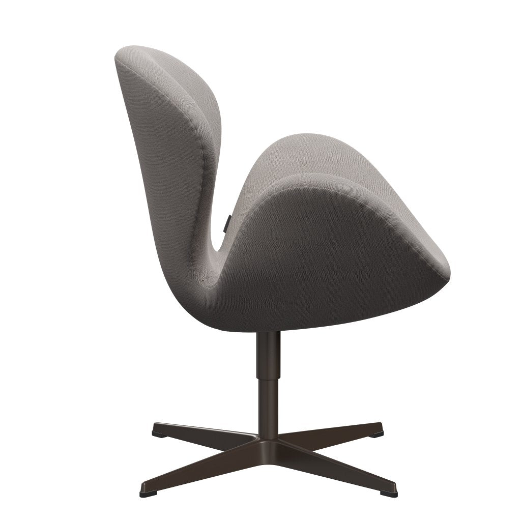 [product_category]-Fritz Hansen Swan Lounge Chair, Brown Bronze/Capture Warm Grey Light-Fritz Hansen-3320-CP4101-BBBASE-FRI-3