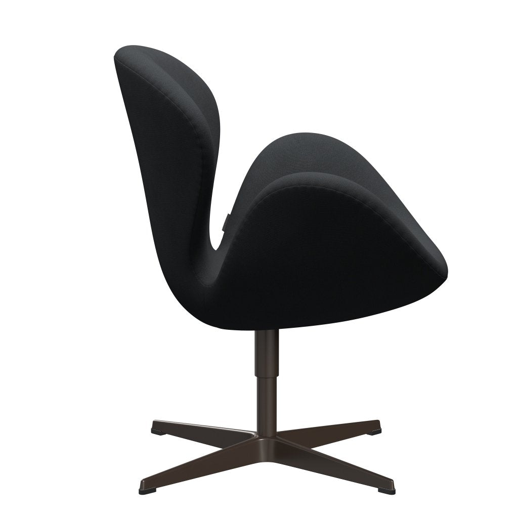 [product_category]-Fritz Hansen Swan Lounge Chair, Brown Bronze/Christianshavn Dark Grey-Fritz Hansen-3320-CH1174-BBBASE-FRI-3