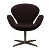  Swan™ Lounge Chair Brown Bronze/Christianshavn Dark Red Uni