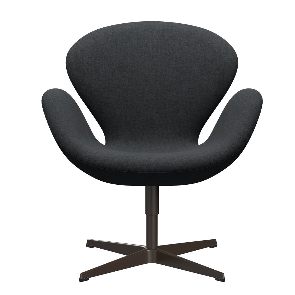 [product_category]-Fritz Hansen Swan Lounge Chair, Brown Bronze/Christianshavn Grey-Fritz Hansen-3320-CH1173-BBBASE-FRI-1