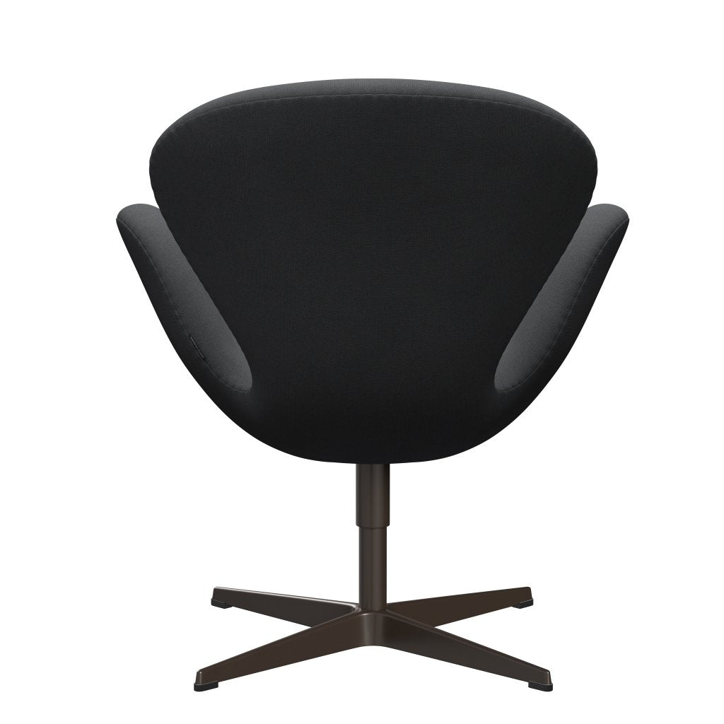 [product_category]-Fritz Hansen Swan Lounge Chair, Brown Bronze/Christianshavn Grey Uni-Fritz Hansen-3320-CH1172-BBBASE-FRI-4