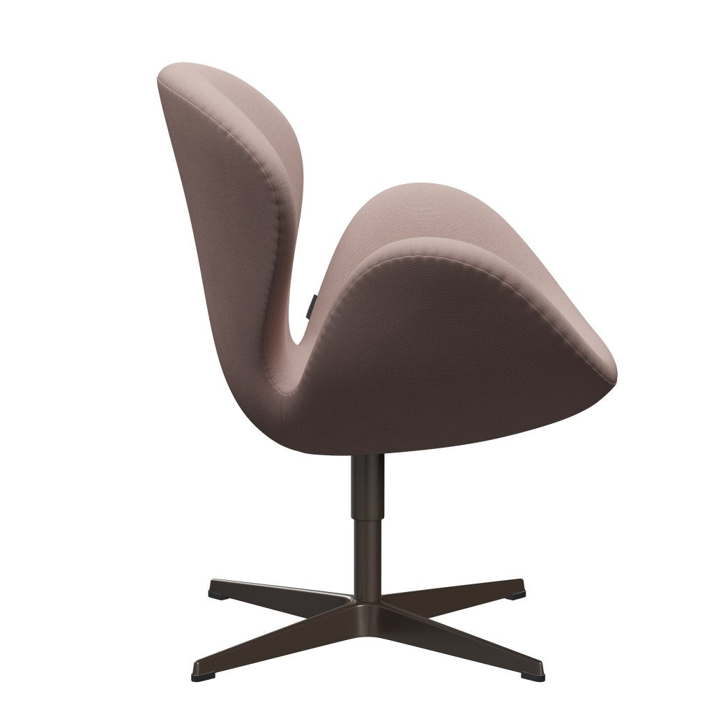 [product_category]-Fritz Hansen Swan Lounge Chair, Brown Bronze/Christianshavn Hellrot Uni-Fritz Hansen-3320-CH1130-BBBASE-FRI-3