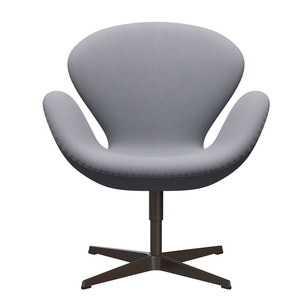 [product_category]-Fritz Hansen Swan Lounge Chair, Brown Bronze/Christianshavn Light Grey Uni-Fritz Hansen-3320-CH1170-BBBASE-FRI-1