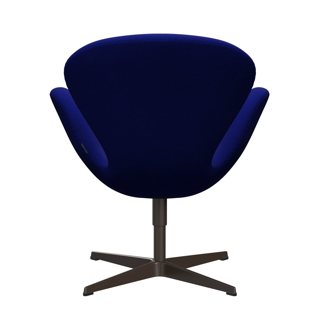 [product_category]-Fritz Hansen Swan Lounge Chair, Brown Bronze/Comfort Blue (66008)-Fritz Hansen-3320-C66008-BBBASE-FRI-4