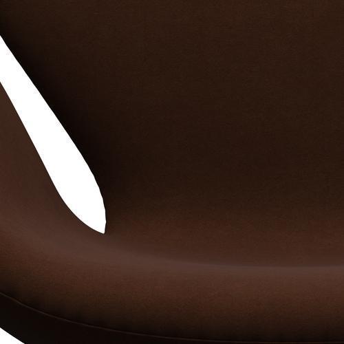 [product_category]-Fritz Hansen Swan Lounge Chair, Brown Bronze/Comfort Dark Brown-Fritz Hansen-3320-C61015-BBBASE-FRI-6