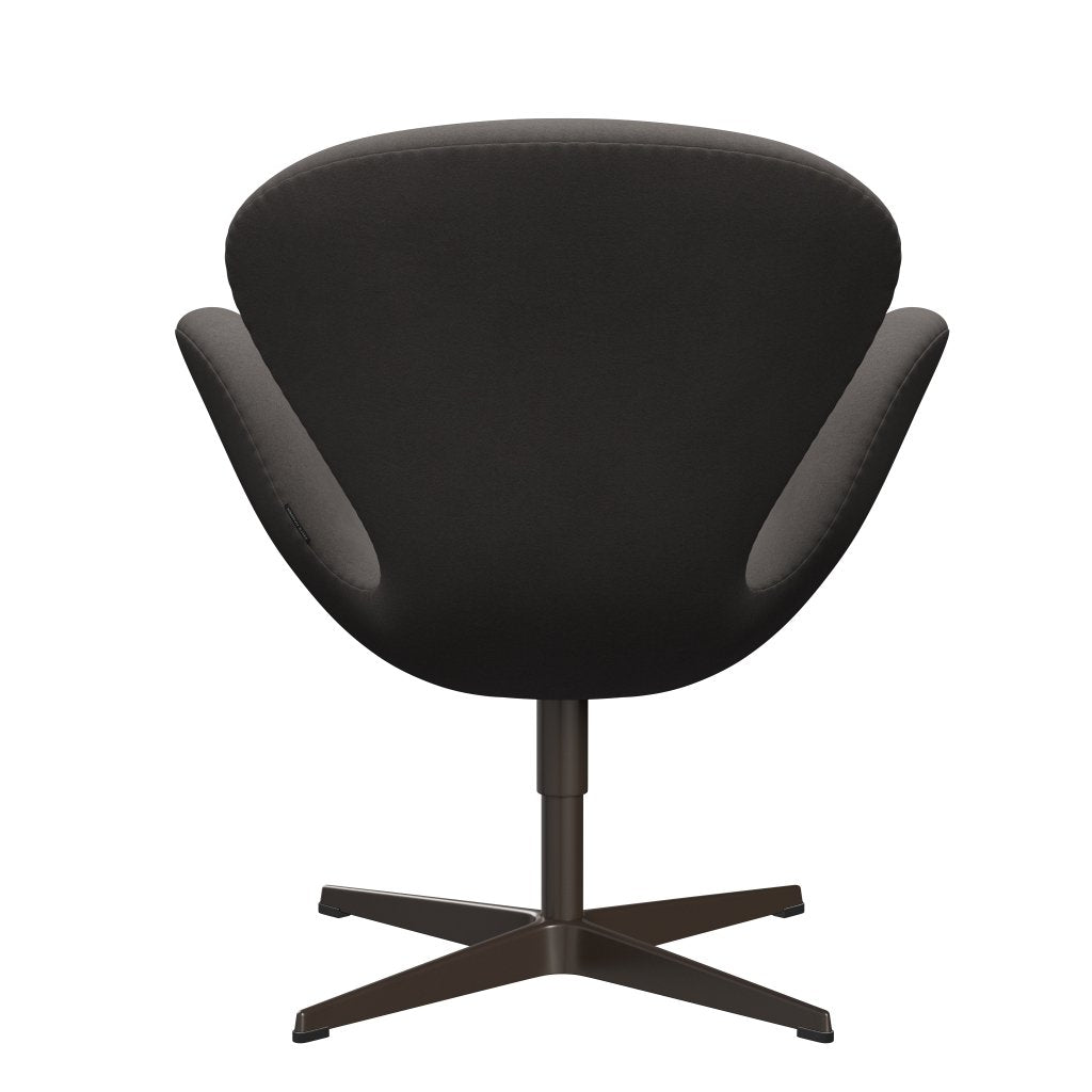 [product_category]-Fritz Hansen Swan Lounge Chair, Brown Bronze/Comfort Dark Grey (60008)-Fritz Hansen-3320-C60008-BBBASE-FRI-4